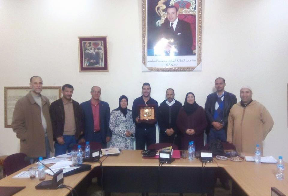 المجلس البلدي بسطات يحتفل بفارس الشاوية توفيق الناصيري