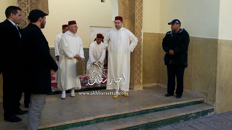 الحاجب الملكي يقدم هبة ملكية إلى ضريح سيدي الغليمي بسطات