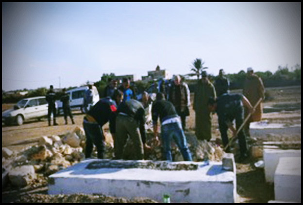 سطات: استخراج جثة العروس"سارة" من قبرها وتوقيف العريس