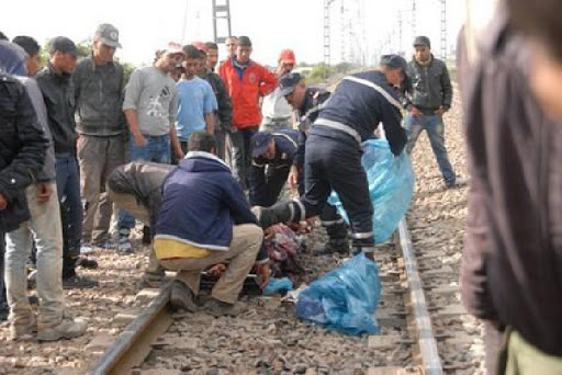 قطار يحول جثة تلاتيني لأشلاء بإقليم سطات