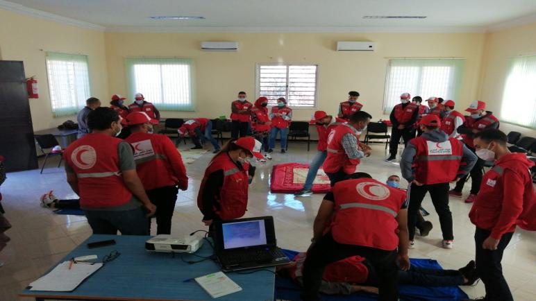 الهلال الأحمر المغربي بسطات ينخرط في المجهود الوطني للتلقيح ضد كوفيد 19 بالإقليم