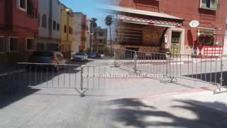 قرار جديد بإغلاق زقاقين بحي القسم في محاولة لمواجهة تفشي الوباء