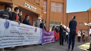 متضررون من مشروع تصميم التهيئة الحضرية لـولاد يطالبون مجلس الجماعة برفضه في وقفة احتجاجية