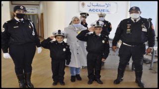 في التفاتة رمزية جميلة ولاية أمن سطات تحتفي بالشقيقين “ولاء وريان”