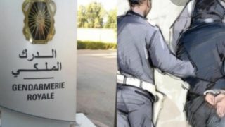 درك البروج يفك في وقت قياسي لغز حادثة سيارة أنهت حياة شخص و حولت جثته الى اشلاء..