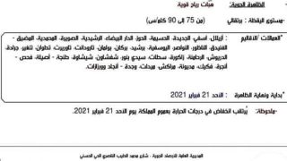 نشرة إنذارية: هبات رياح قوية بإقليم سطات يوم غد الأحد