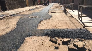 بالصور..الوكالة المستقلة لتوزيع الماء و الكهرباء الشاوية و تشويه المنظر الجمالي لمدينة سطات