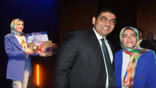 السطاتية شيماء قويون تتوج بالجائزة الثانية في صنف شعر “صلام – راب” ضمن فعاليات النسخة الأولى من جائزة مبدعات 2022