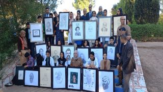 وجوه فلسفية، موضوع ملتقى تشكيلي بالثانوية التقنية بسطات