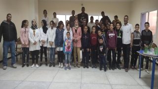 الفن السابع يحط الرحال بدار الطالب و الطالبة اولاد بوعلي النواجة