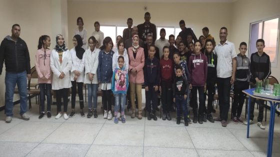 الفن السابع يحط الرحال بدار الطالب و الطالبة اولاد بوعلي النواجة