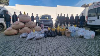 تنسيق بين أمن سطات وبرشيد يطيح بشخصين ينشطان في إطار عصابة إجرامية متورطة في حيازة وترويج المخدرات والمؤثرات العقلية والمشروبات الكحولية+صور