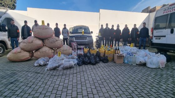 تنسيق بين أمن سطات وبرشيد يطيح بشخصين ينشطان في إطار عصابة إجرامية متورطة في حيازة وترويج المخدرات والمؤثرات العقلية والمشروبات الكحولية+صور