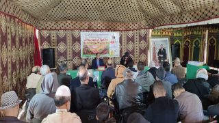 الدكتـور شعيب حليفي في لقاء مفتوح بثانوية البروج التأهيلية حول مؤلفه الجديد “سبع رسائـــل إلى صالح بن طريف”