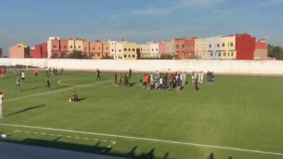 احداث لا رياضية في مباراة رجاء برشيد و الشباب المسكيني تساءل دور العصبة في تأمين التنافس الشريف