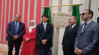 سفير اليابان وممثل مكتب الوكالة اليابانية للتعاون الدولي في زيارة لاعدادية مريزيك باقليم سطات