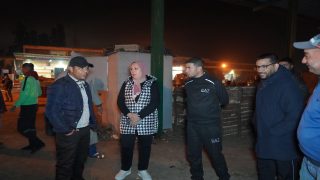 رئيسة جماعة سطات تقوم بزيارة ليلية لسوق الجملة للخضر والفواكه