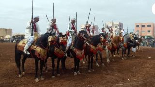 اسدال الستار على مهرجان التبوريدة بجماعة اولاد بوعلي النواجة