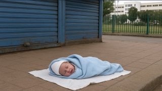 العثور على رضيع مرمي قرب مستشفى الحسن الثاني بسطات