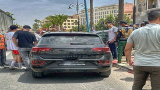 اصطدام ثلاث سيارات بشارع الحسن الثاني بسطات يخلف إصابة فتاة