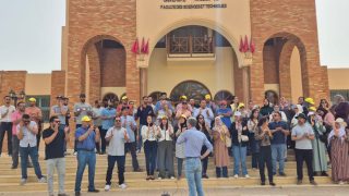 أول وقفة احتجاجية في عهد العميد الجديد لكلية العلوم والتقنيات سطات