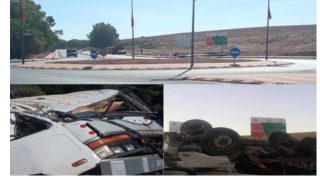 اعطاب مدارة المدخل الشمالي بالبروج في طريقها الى الحل للحد من حوادث السير …