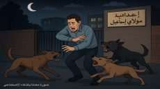 سطات.. رجل ينجو ليلاً من هجوم كلاب ضالة قرب إعدادية مولاي إسماعيل