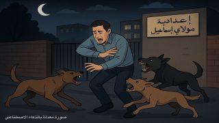 سطات.. رجل ينجو ليلاً من هجوم كلاب ضالة قرب إعدادية مولاي إسماعيل
