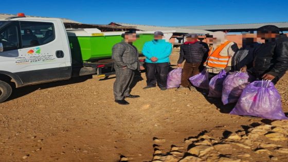 السلطة المحلية تشرف على عملية نظافة شاملة بمركز جماعة اولاد بوعلي النواجة