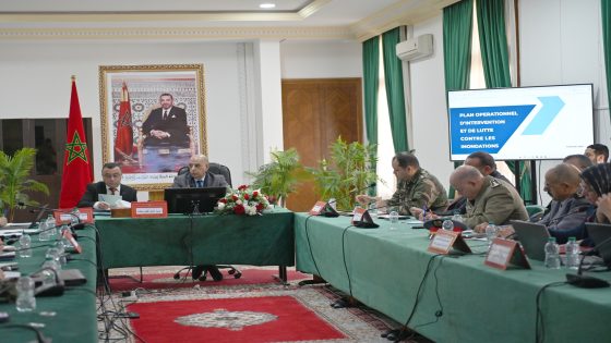 إقليم سطات يعزز آليات الاستباق لمواجهة الفيضانات