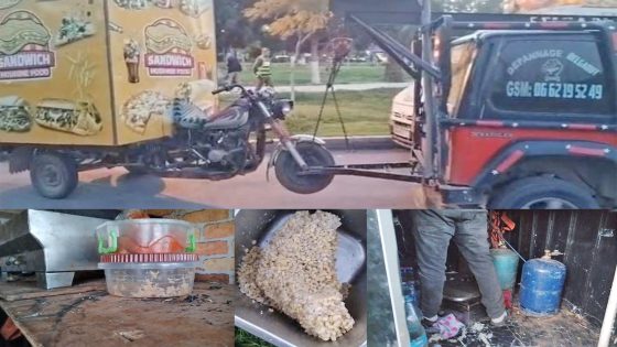 “مراسل صحفي” أم بائع سندويشات ؟ حجز عربة سندويشات بسطات يفتح الجدل