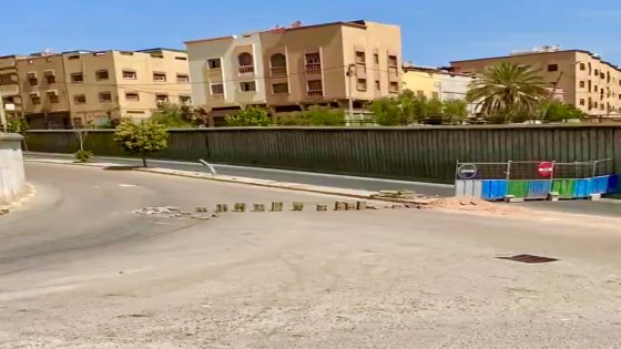 أشغال شارع الجنرال الكتاني: تجاهل القانون واستخفاف بالمواطنين