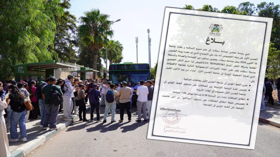 ازمة النقل الجامعي، جماعة سطات تعلن عن إجراءات استعجالية